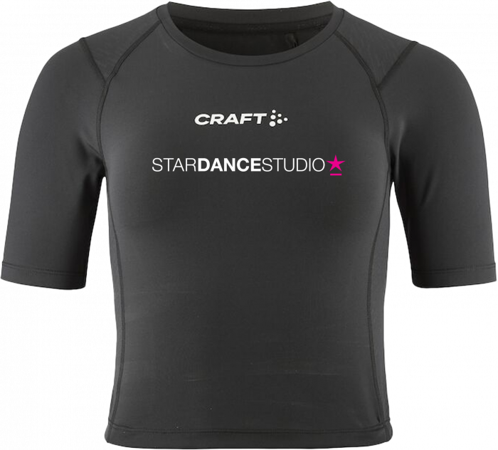 Craft - Stds Crop Tee - Svart